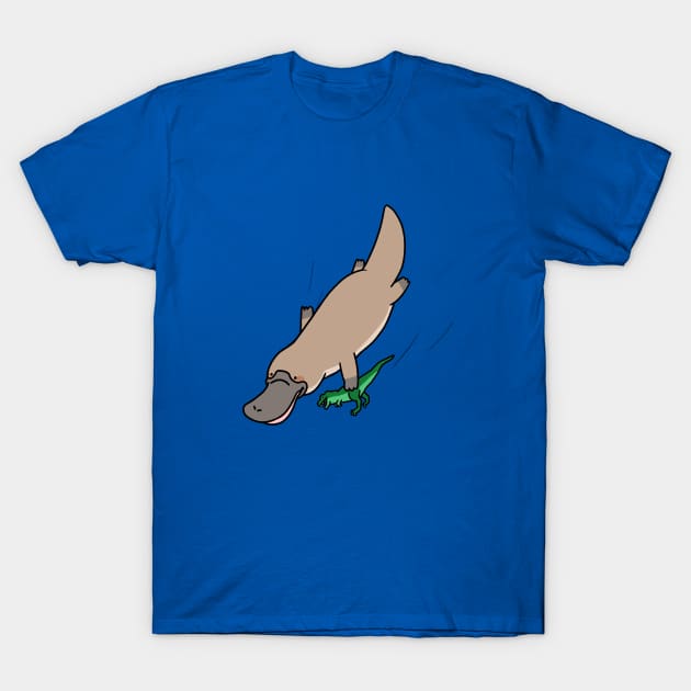 Platypus T-Shirt by Otterlyalice